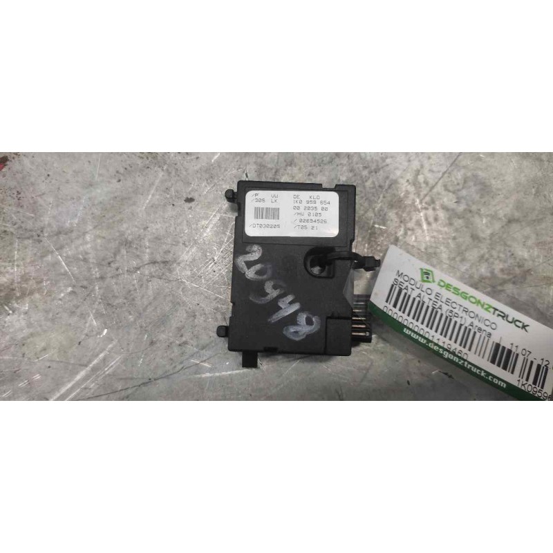 Recambio de modulo electronico para seat altea (5p1) arena referencia OEM IAM 1K0959654 10 PINS 