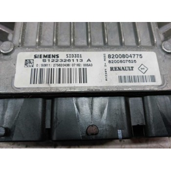 Recambio de centralita motor uce para renault scenic ii emotion referencia OEM IAM 8200804775 8200807626 S122326113