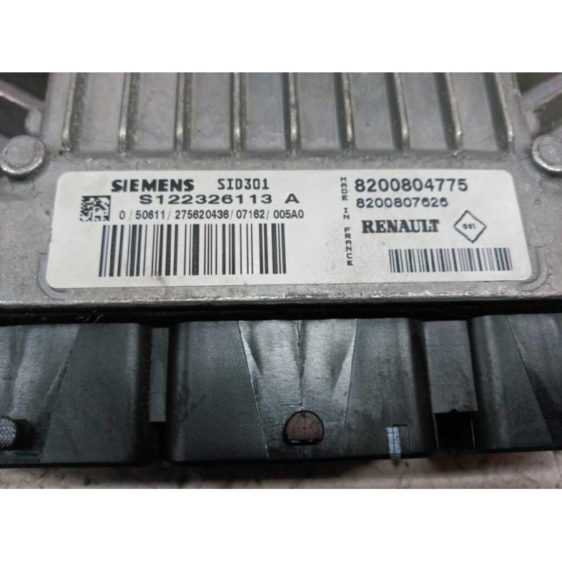 Recambio de centralita motor uce para renault scenic ii emotion referencia OEM IAM 8200804775 8200807626 S122326113 2