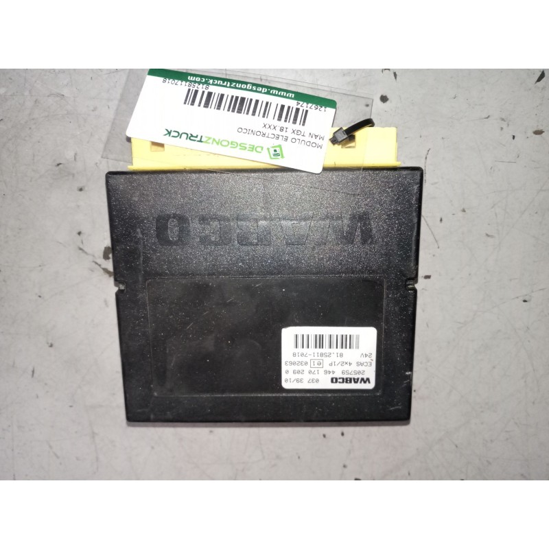 Recambio de modulo electronico para man tgx 18.xxx 10.5 diesel referencia OEM IAM 81258117018 centralita ecas 4461702090