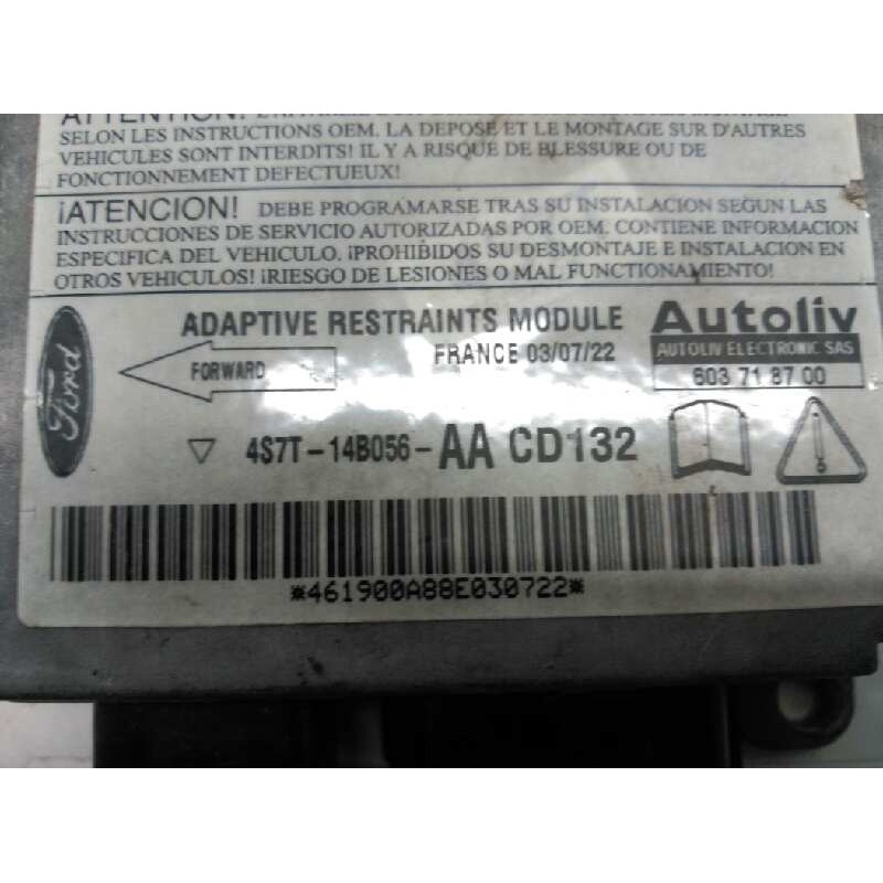 Recambio de centralita airbag para ford mondeo berlina (ge) ghia referencia OEM IAM 1306312 - Gris 2