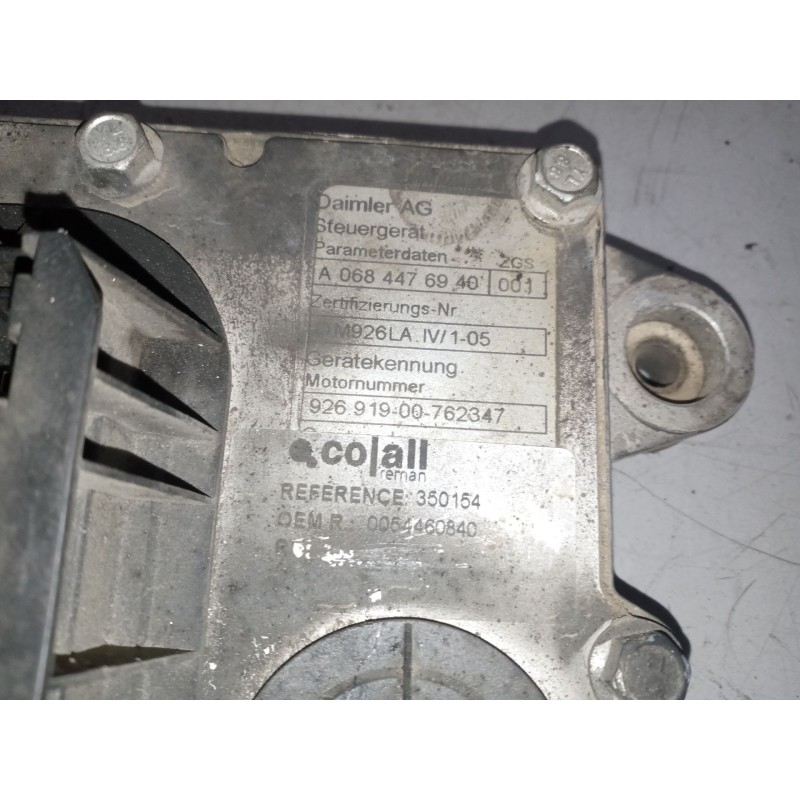 Recambio de centralita motor edc para mercedes-benz axor 2-ejes 18 ton 2004 referencia OEM IAM 0054460840 350154 OM926LAIV/1-05 - Blanco 3