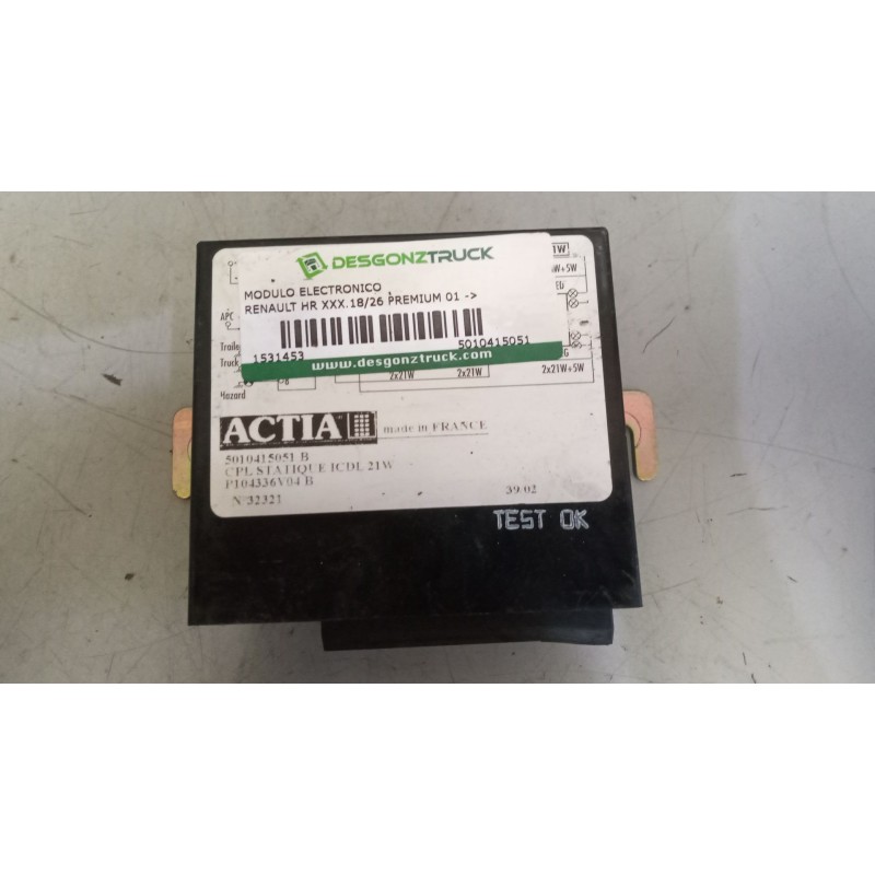 Recambio de modulo electronico para renault hr xxx.18/26 premium 01 referencia OEM IAM 5010415051  