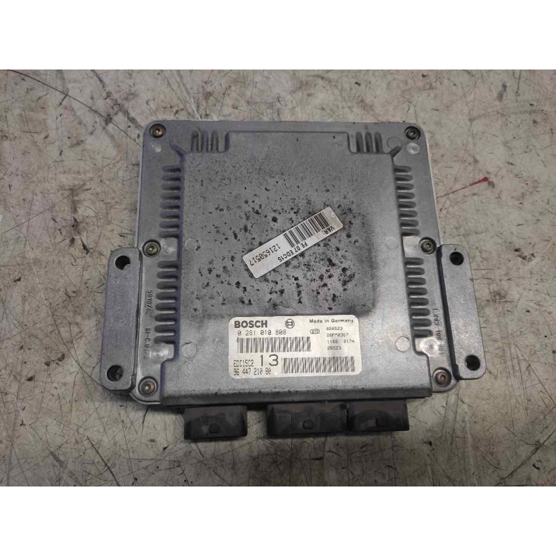 Recambio de centralita motor uce para citroën c5 berlina 2.0 hdi sx referencia OEM IAM 0281010808 9644721080 28FM0367 - Azul