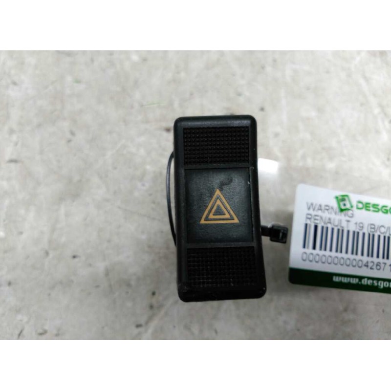 Recambio de warning para renault 19 (b/c/l53) 1.4 referencia OEM IAM   