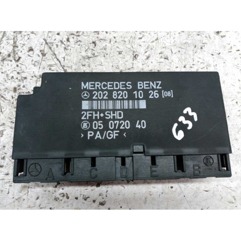 Recambio de modulo electronico para mercedes-benz clase e (w124) berlina e 300 diesel (124.131) referencia OEM IAM 2028201026  