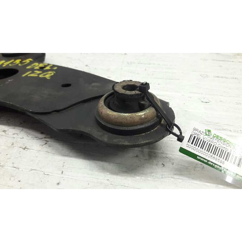 Recambio de brazo suspension inferior delantero izquierdo para opel vivaro combi 2.7t corto referencia OEM IAM - Gris 3