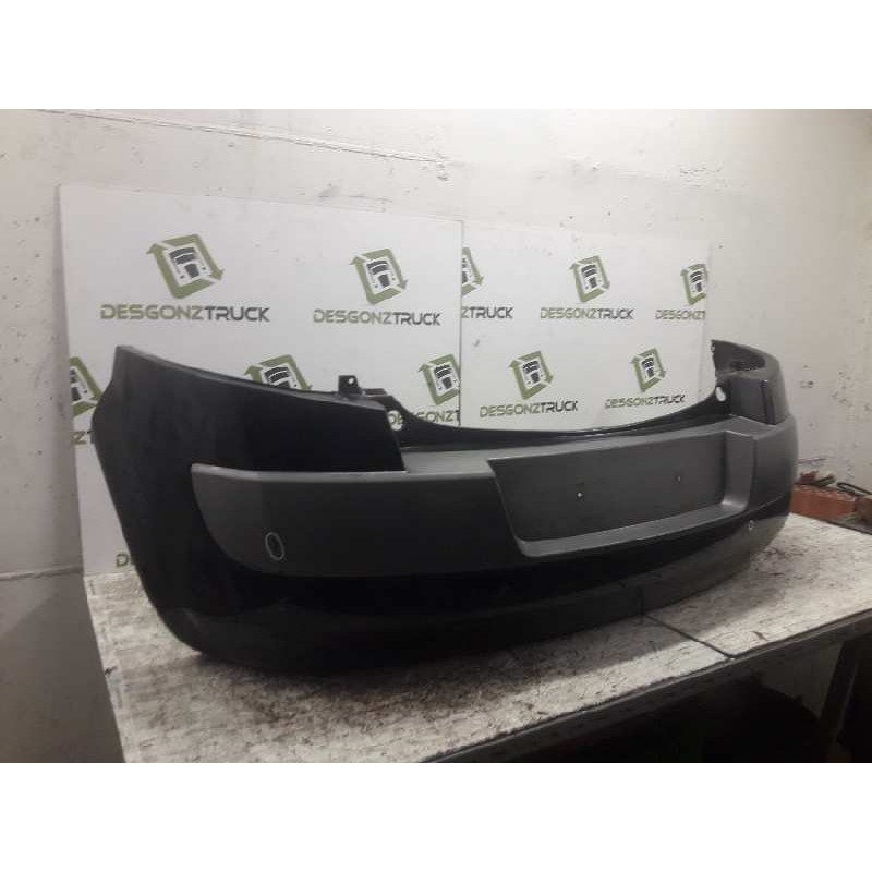 Recambio de paragolpes trasero para renault megane ii berlina 5p confort authentique referencia OEM IAM - Negro 2