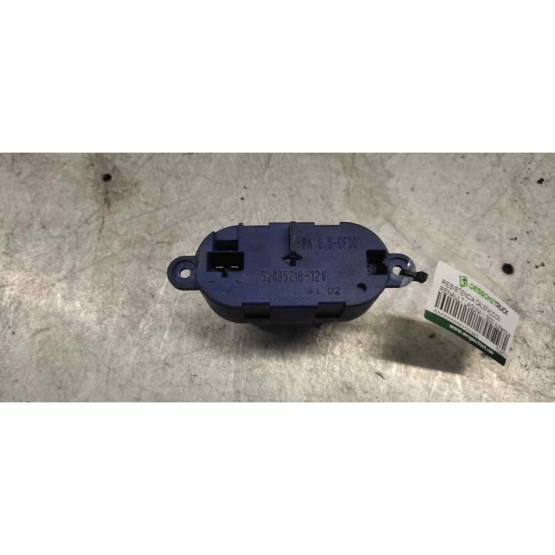 Recambio de resistencia calefaccion para renault laguna ii (bg0) authentique referencia OEM IAM 52485218 4/2 PINS 