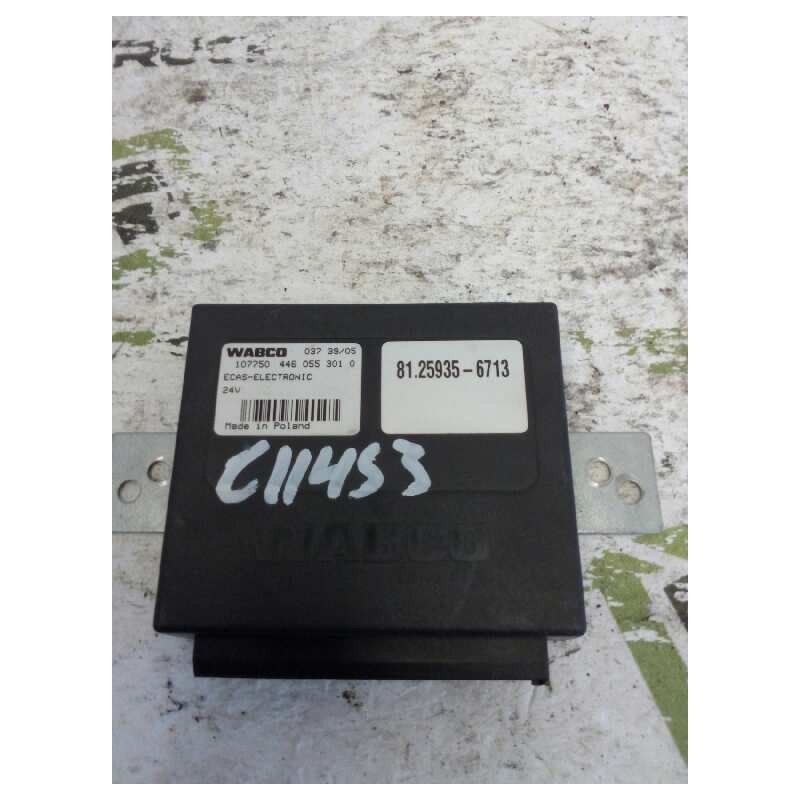 Recambio de modulo electronico para man l 2000 evolution l 2000 fg llc m (largura mediana) referencia OEM IAM 81259356713 446055 - Blanco