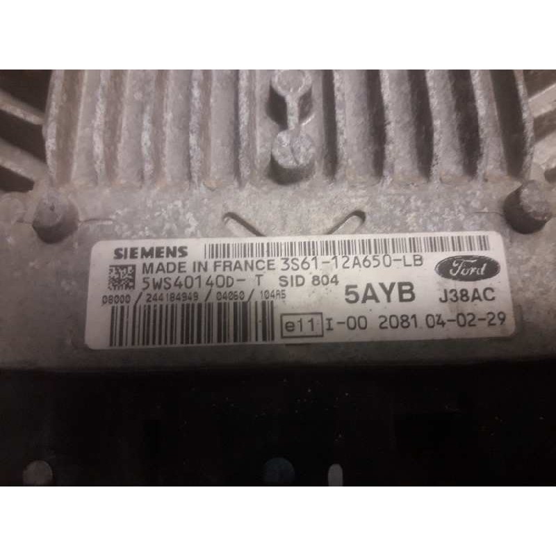 Recambio de centralita motor uce para ford fusion (cbk) ambiente referencia OEM IAM 3S6112A650LB 5WS40140D - Verde 2