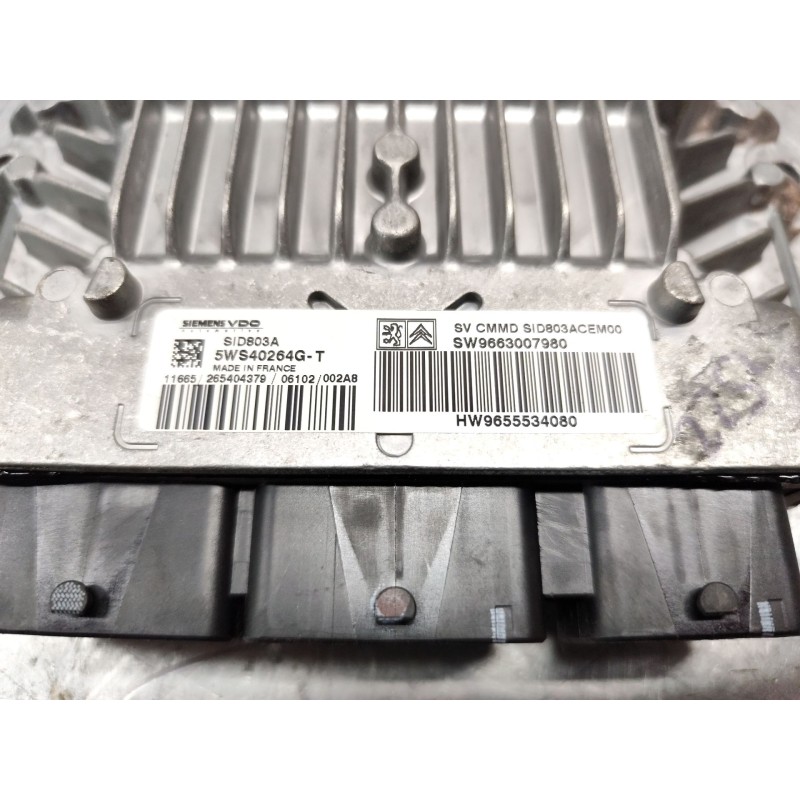Recambio de centralita motor uce para peugeot 407 sw st sport referencia OEM IAM 9663007980  9655534080 - Negro 4