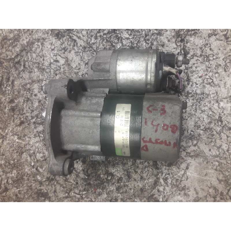 Recambio de motor arranque para citroën c3 1.4 16v audace referencia OEM IAM 9633292480 D7E16 9 DIENTES 3