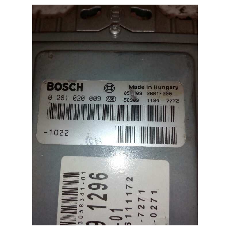 Recambio de modulo electronico para man l 2000 evolution l 2000 fg llc m (largura mediana) referencia OEM IAM  BOSCH CENTRALITA - Blanco 5