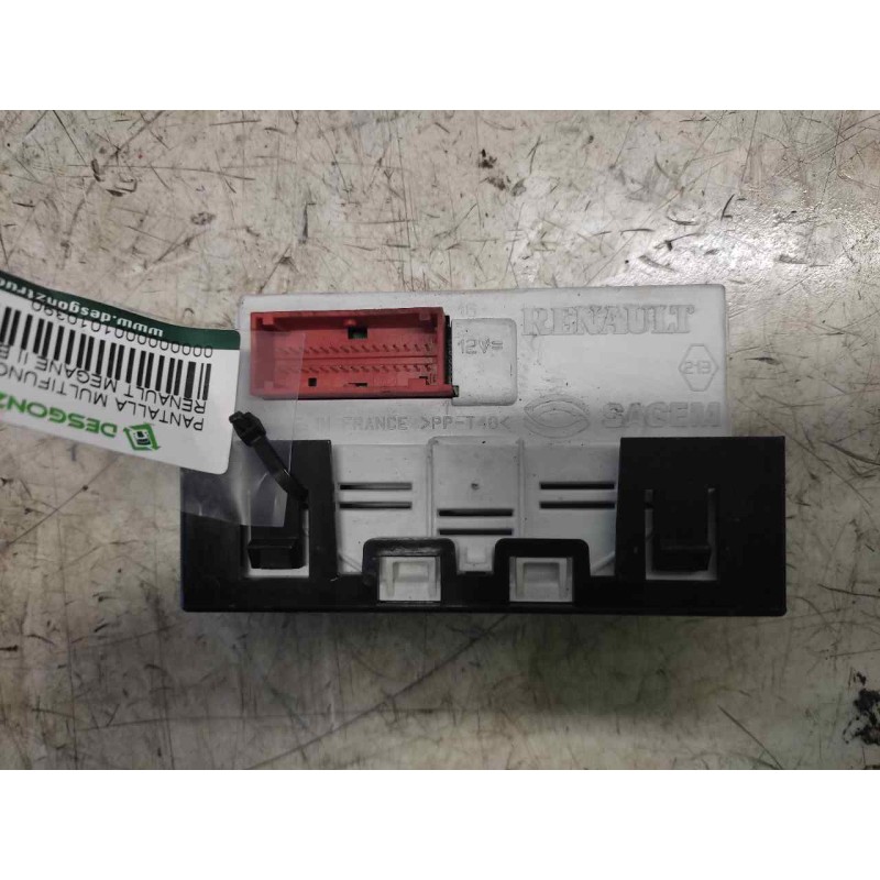 Recambio de pantalla multifuncion para renault megane ii berlina 5p authentique referencia OEM IAM 8200107839 - Verde 2
