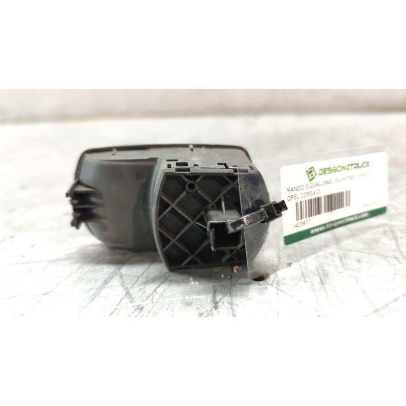 Recambio de mando elevalunas delantero derecho para opel corsa d ''111 years'' referencia OEM IAM 13189333RW  6 PINS - Negro 2