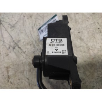 Recambio de potenciometro pedal para renault megane ii berlina 5p authentique referencia OEM IAM 8200153268 6 PINS 