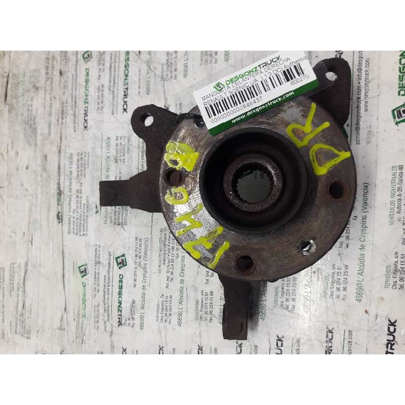 Recambio de mangueta delantera derecha para renault scenic (ja..) 1.9 dci authentique referencia OEM IAM 600270  