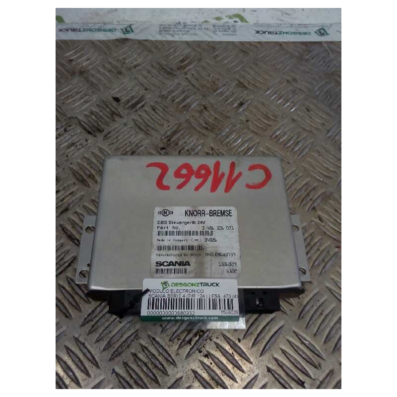 Recambio de modulo electronico para scania serie 4 (p/r 124 l) fsa 470 (4x2) e3 corto cr 13 / 14 b referencia OEM IAM 1506029 04 - Blanco