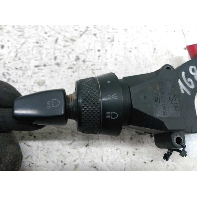 Recambio de mando intermitentes para ford orion 1.6 diesel referencia OEM IAM 86AG13B302AA CON WARNING - Rojo 2