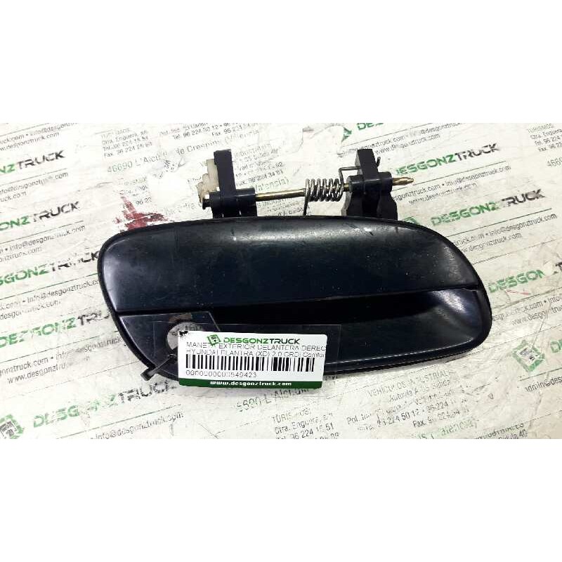 Recambio de maneta exterior delantera derecha para hyundai elantra (xd) 2.0 crdi comfort (5-ptas.) referencia OEM IAM - Verde 2