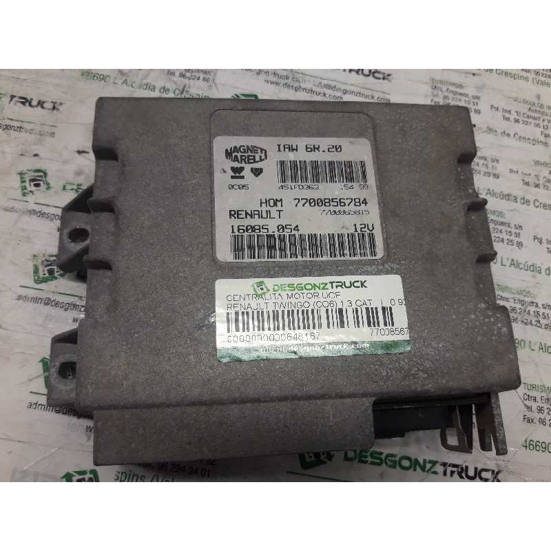 Recambio de centralita motor uce para renault twingo (co6) 1.3 cat referencia OEM IAM 7700856784  