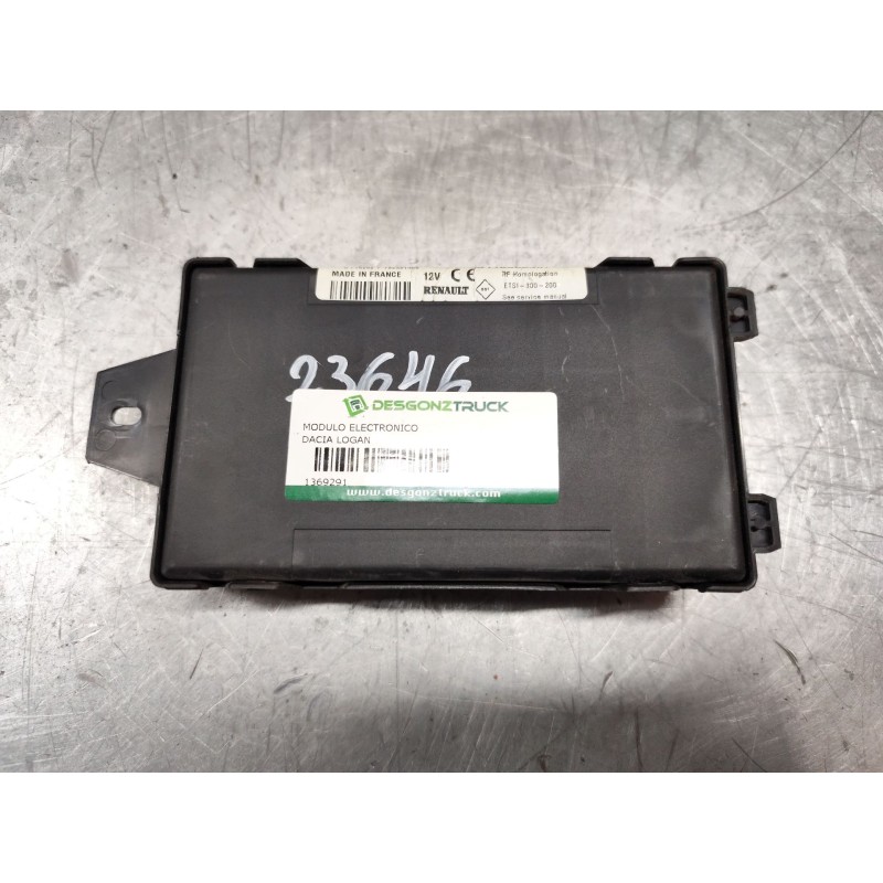 Recambio de modulo electronico para dacia logan ambiance referencia OEM IAM 8200296328A 3