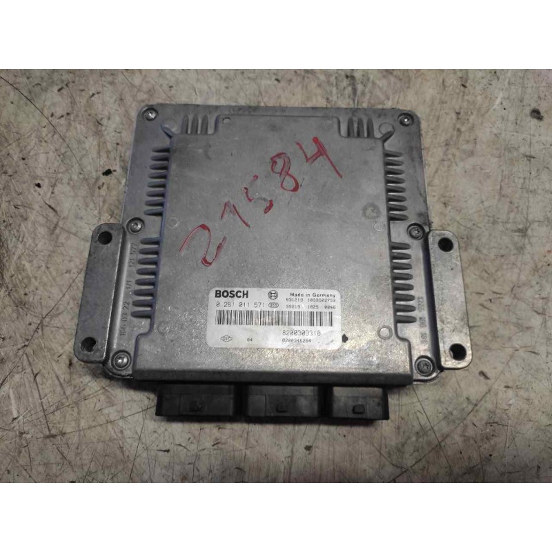 Recambio de centralita motor uce para renault laguna ii (bg0) referencia OEM IAM 0281011571 8200309318 8200346354