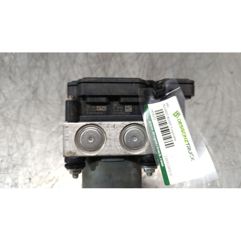 Recambio de abs para peugeot boxer furgoneta 2.0 bluehdi 130 referencia OEM IAM 2265106516 - Blanco 2