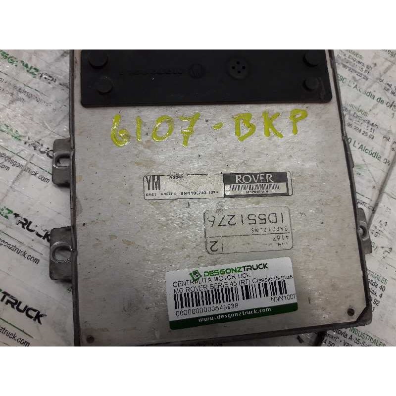 Recambio de centralita motor uce para mg serie 45 (rt) classic (5-ptas.) referencia OEM IAM NNN100743  