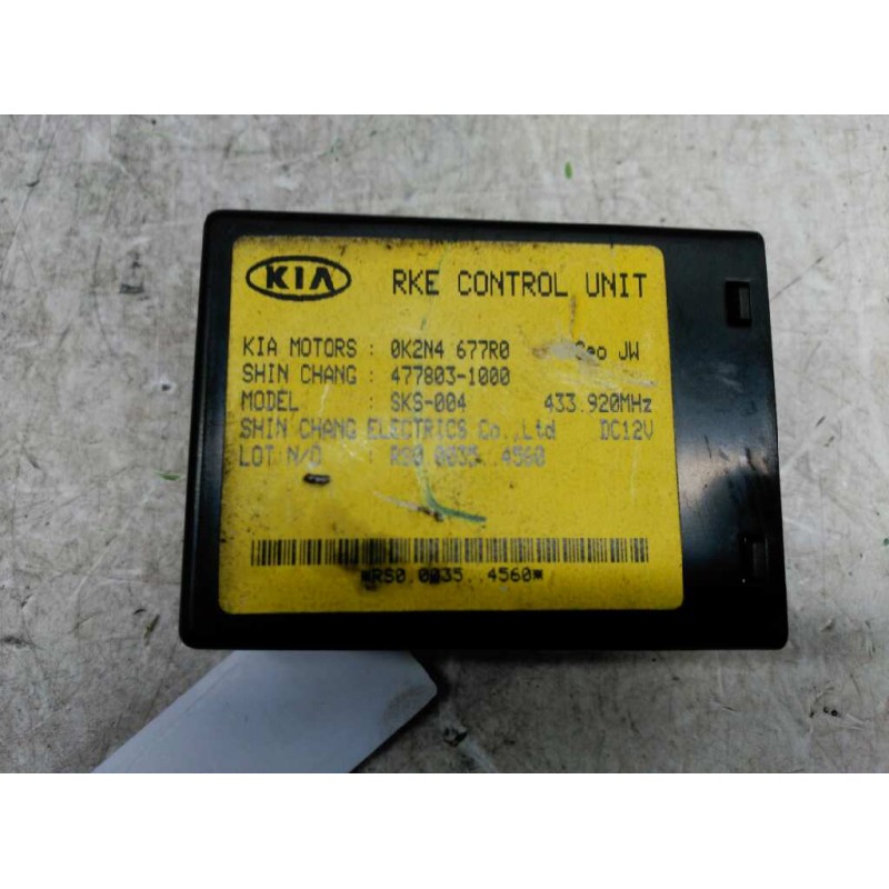 Recambio de modulo electronico para kia shuma ii 1.6 ls berlina portón referencia OEM IAM OK2N4677RO  