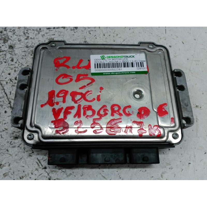 Recambio de centralita motor uce para renault laguna ii (bg0) 1.9 dci diesel cat referencia OEM IAM 0281011723 8200311539 - Gris