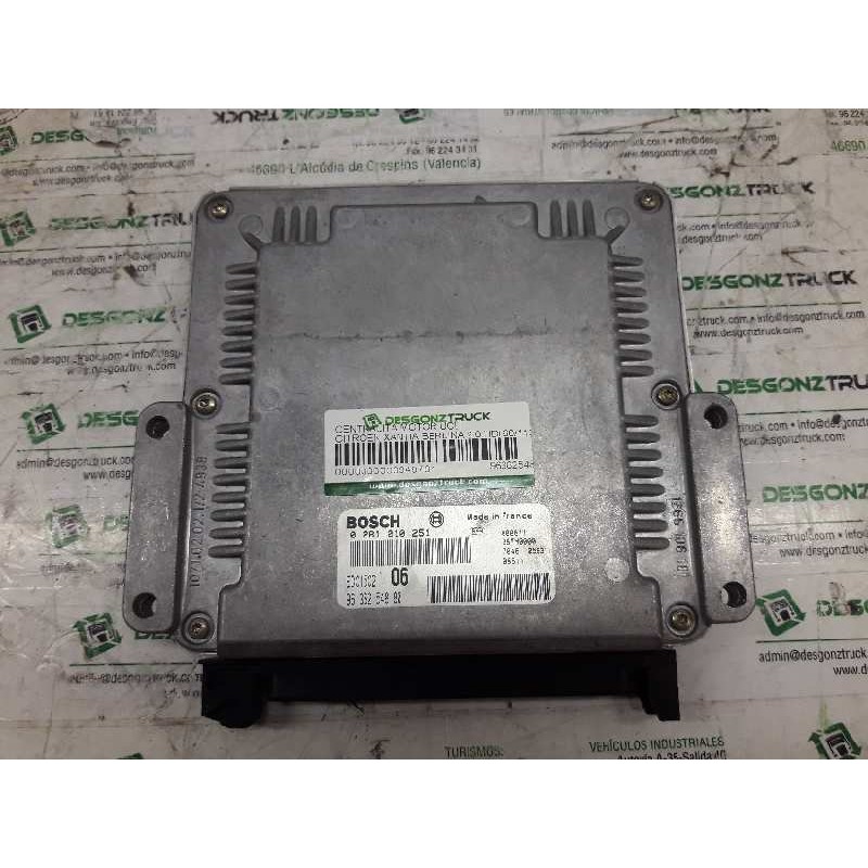 Recambio de centralita motor uce para citroën xantia berlina 2.0 hdi 90/110 attraction referencia OEM IAM 9636254880  