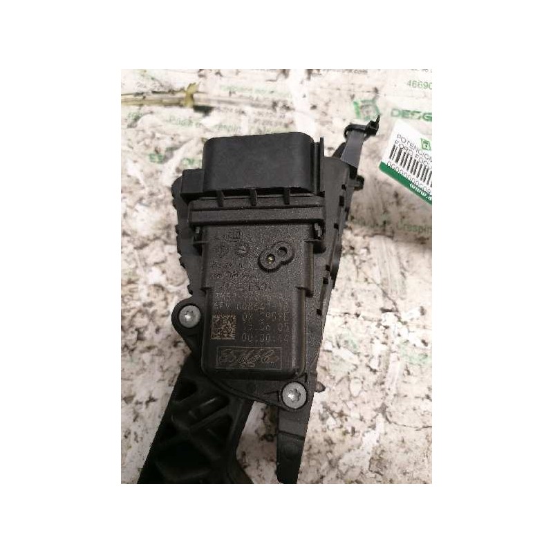 Recambio de potenciometro pedal para ford focus c-max (cap) ambiente (d) referencia OEM IAM 3M519F836AF 6PV00864110 6 PINS - Blanco 3