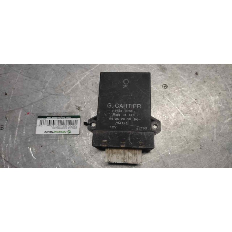 Recambio de modulo electronico para citroën berlingo 1.9 diesel referencia OEM IAM 9625286880 G CARTIER 