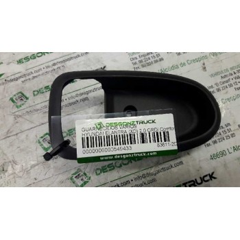 Recambio de guarnecidos varios para hyundai elantra (xd) 2.0 crdi comfort (5-ptas.) referencia OEM IAM 83611-2D000 MANETA INT. T