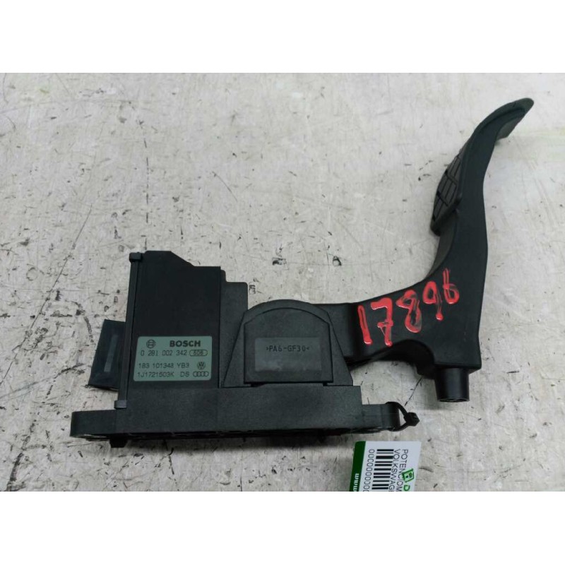 Recambio de potenciometro pedal para volkswagen golf iv berlina (1j1) básico referencia OEM IAM  0281002342 BOSCH