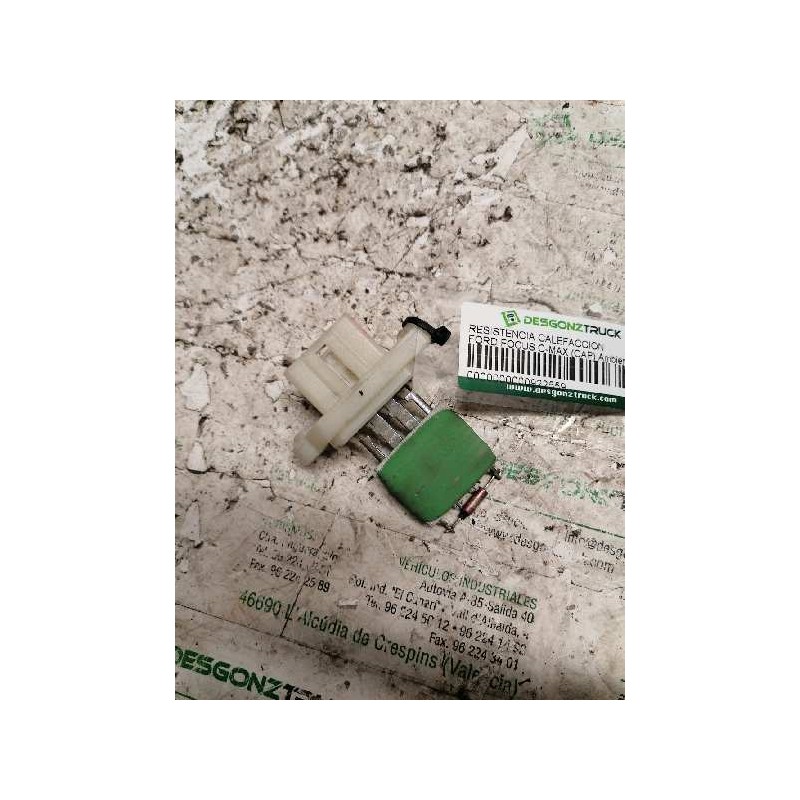 Recambio de resistencia calefaccion para ford focus c-max (cap) ambiente (d) referencia OEM IAM   4 PINS
