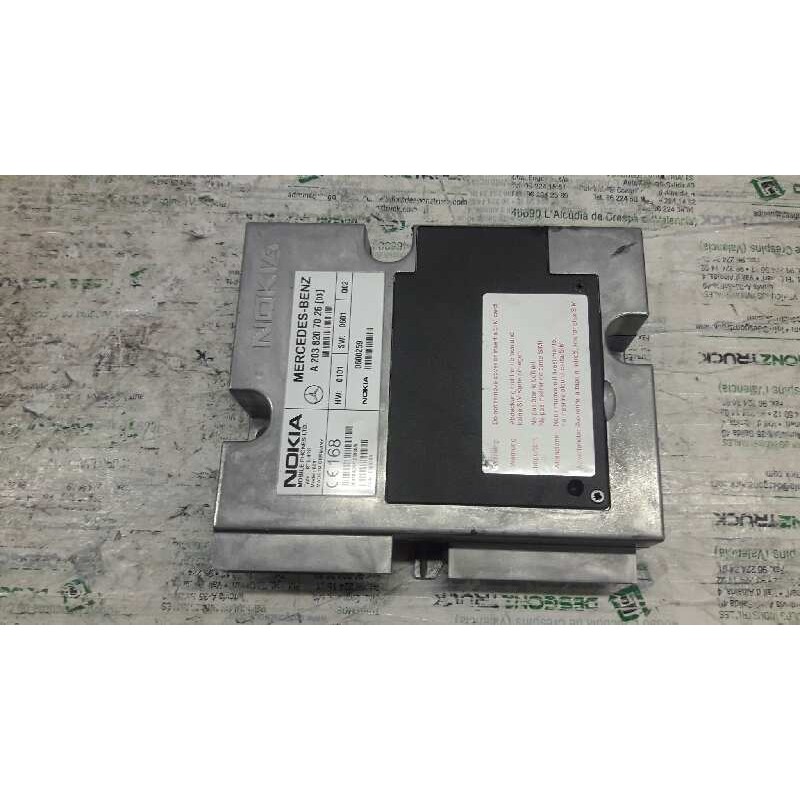 Recambio de modulo electronico para mercedes-benz clase s (w220) berlina 320 cdi (220.026) referencia OEM IAM A2038207026 BLUETO