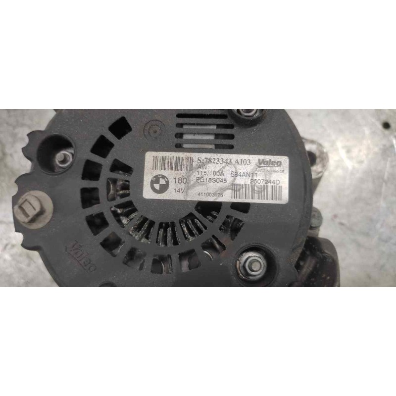 Recambio de alternador para bmw serie 1 lim. (f20) 118d referencia OEM IAM 7823343AI03 2607244D 14V 180A 4