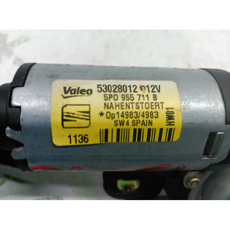 Recambio de motor limpia trasero para seat altea (5p1) arena referencia OEM IAM 5P0955711C 53028012 - Blanco 2