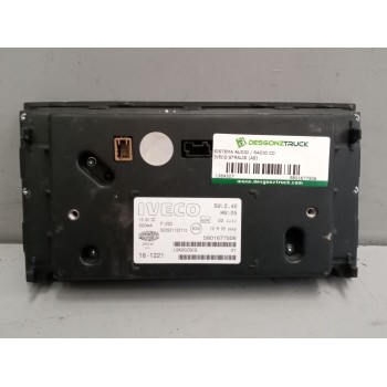 Recambio de sistema audio / radio cd para iveco stralis (as) 12.9 diesel referencia OEM IAM 5801677506  