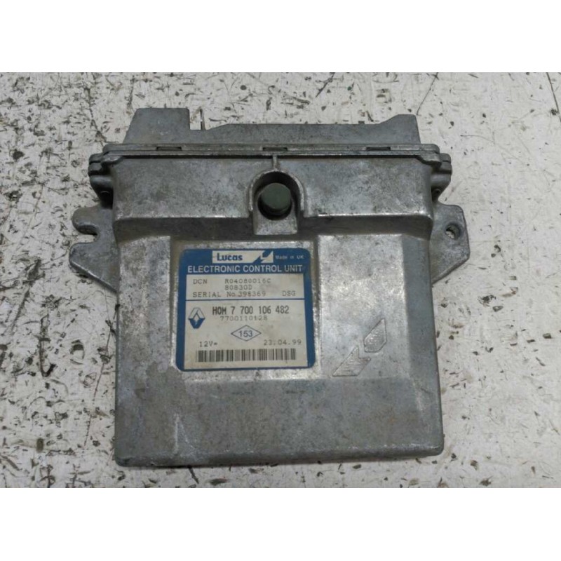 Recambio de centralita motor uce para renault trafic (desde 5.89) referencia OEM IAM 7700106482 80830D 7700110128