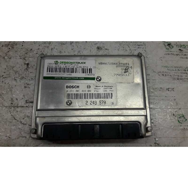 Recambio de centralita motor uce para bmw serie 3 berlina (e46) 320d referencia OEM IAM 2249970 0281001445 