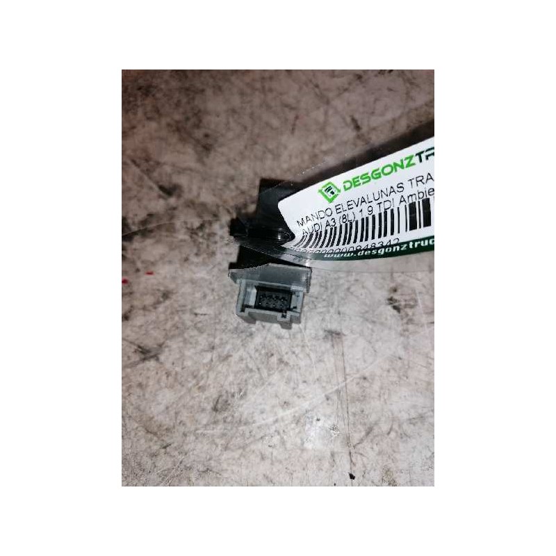 Recambio de mando elevalunas trasero izquierdo para audi a3 (8l) 1.9 tdi ambiente referencia OEM IAM 4B0959855 8 PINS 2