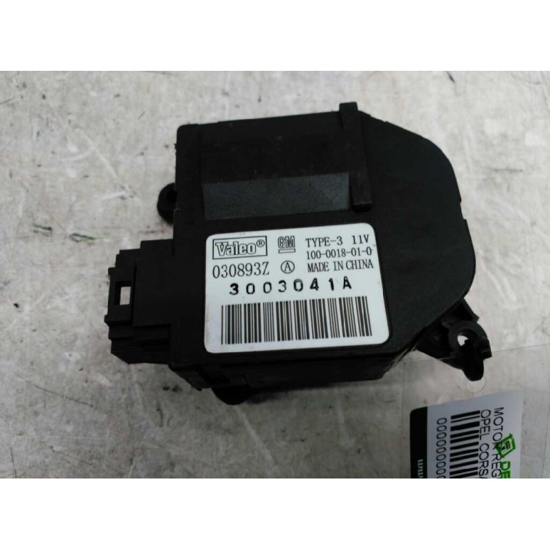 Recambio de motor regulador climatizacion para opel corsa c blue line referencia OEM IAM   