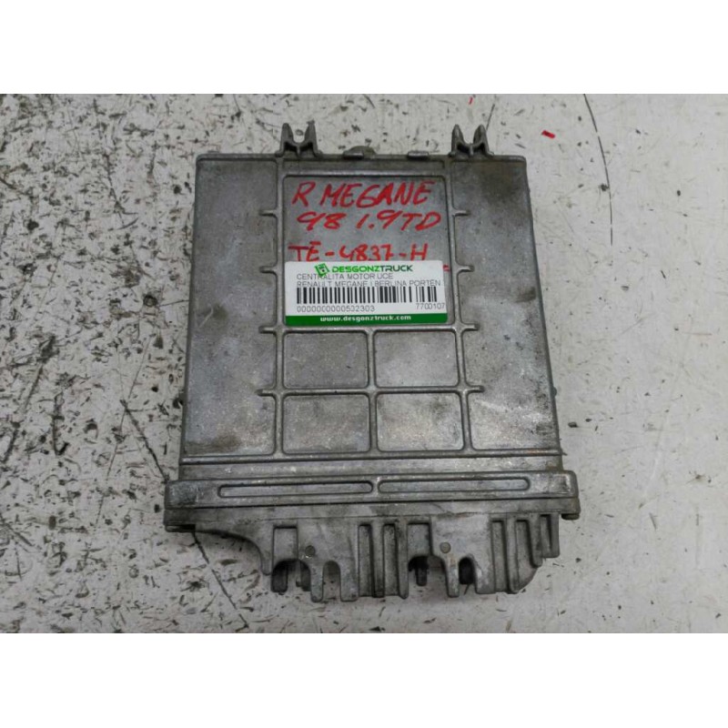 Recambio de centralita motor uce para renault megane i berlina hatchback (ba0) 1.9 dti diesel cat referencia OEM IAM 7700107088 - Verde