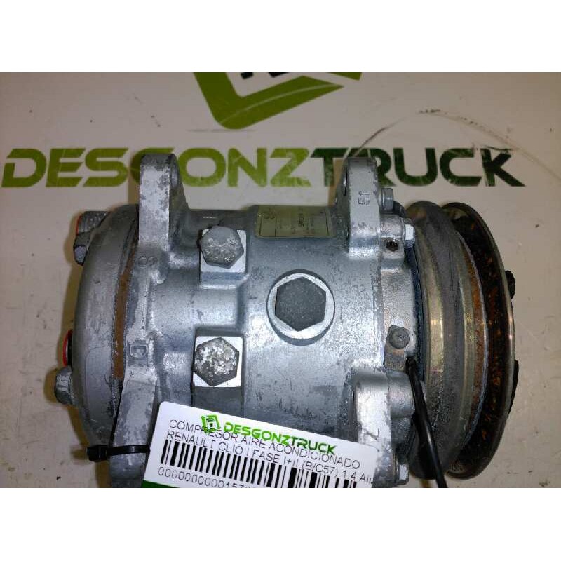 Recambio de compresor aire acondicionado para renault clio i fase i+ii (b/c57) 1.4 alize referencia OEM IAM 7700272400 - Gris