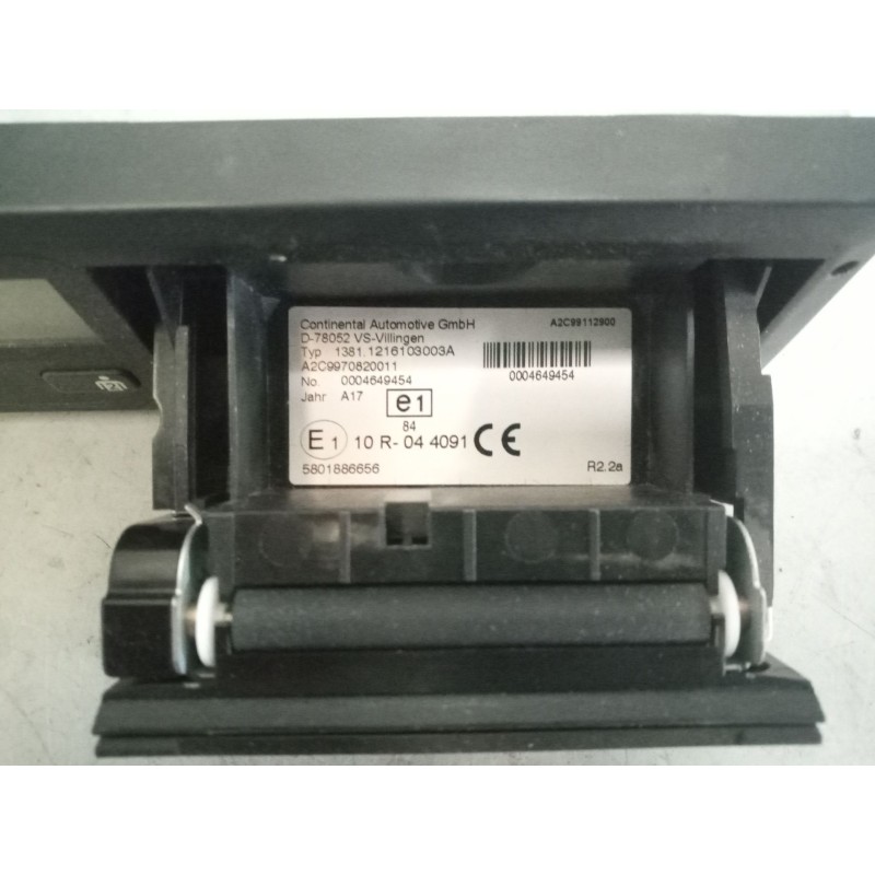 Recambio de tacografo para iveco stralis (as) 12.9 diesel referencia OEM IAM 13811216103003a 5801886656 0004649454 6