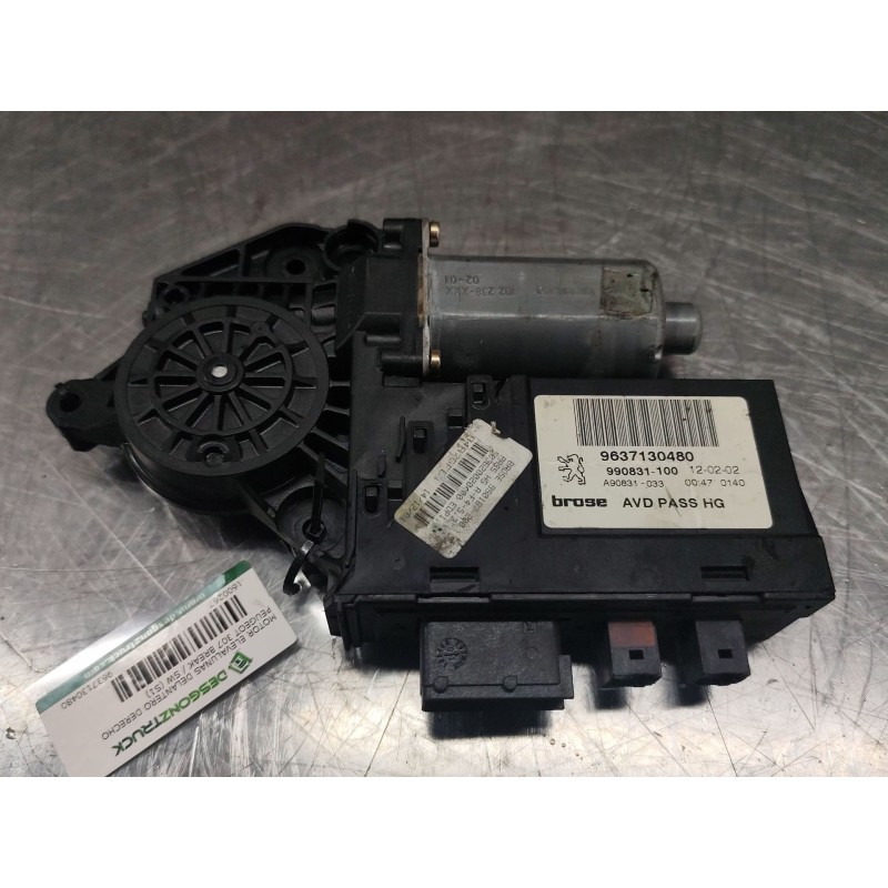 Recambio de motor elevalunas delantero derecho para peugeot 307 break / sw (s1) sw pack referencia OEM IAM 9637130480 - Azul 2